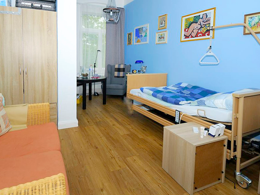 Mieterzimmer als Beispiel